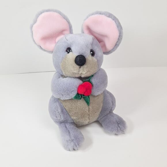 Commonwealth Snowden Gray Mouse Plush 10 Inch Vintage 1998 Stuffed Animal Toy - Picture 14 of 14